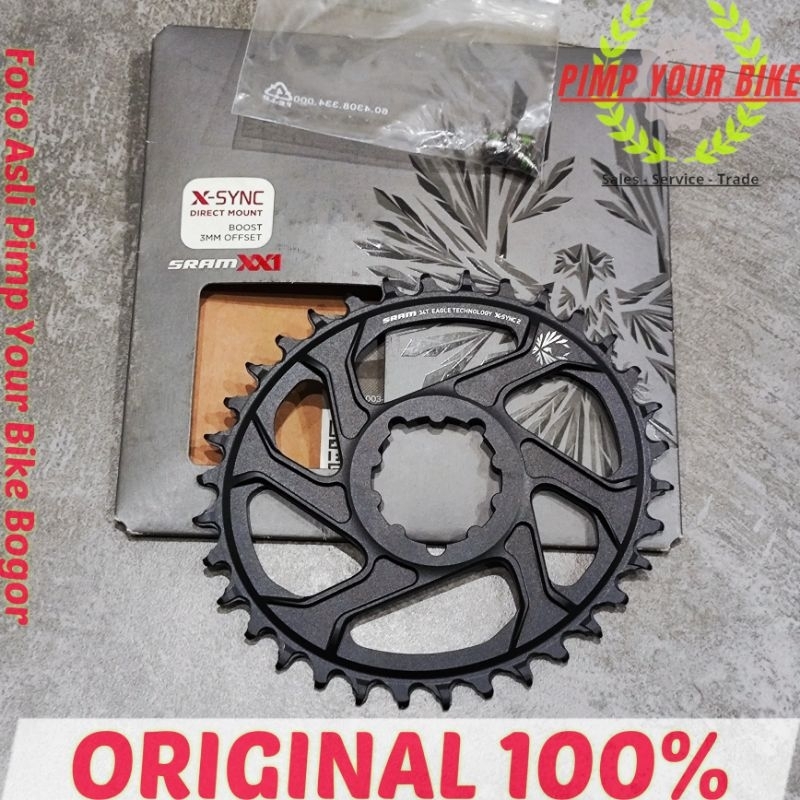 Chainring Sram XX1 Oval 34T 3mm Boost Direct Mount Eagle