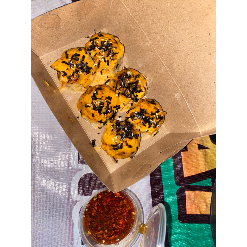 

Dimsum Mentai Isi 6 Tanpa Chilli Oil