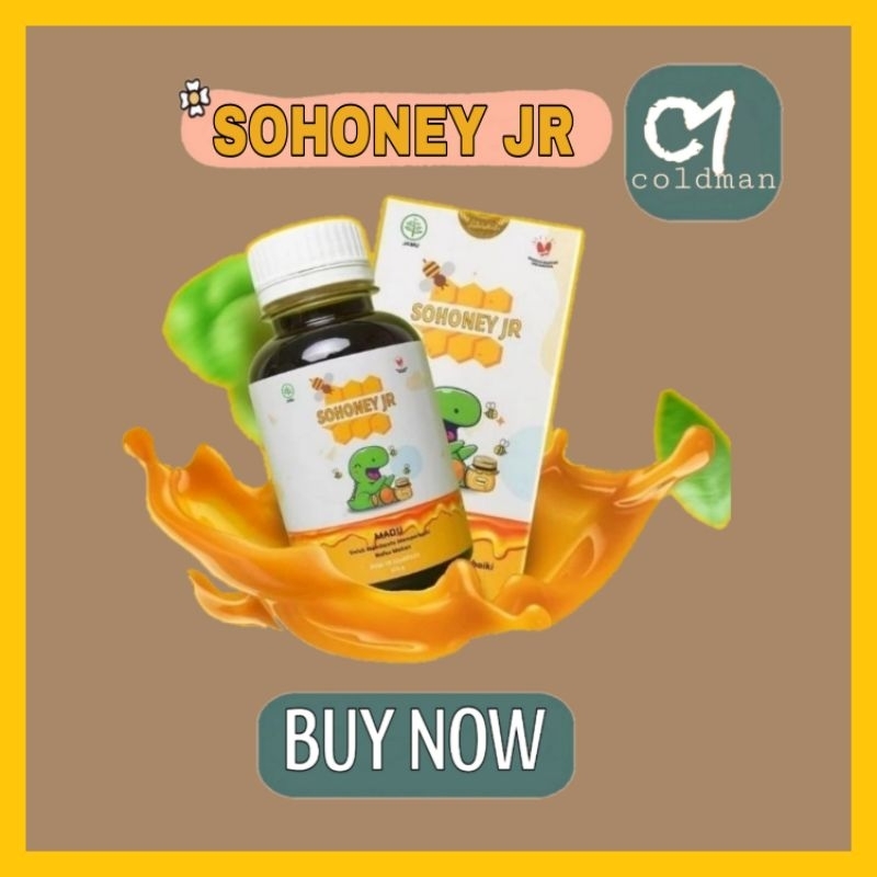 

Sohoney jr Asli Madu Multivitamin penambah nafsu makan anak