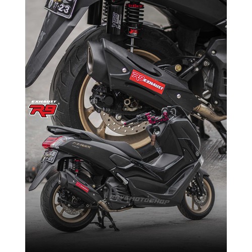 knalpot r9 misano yamaha nmax new nmax aerox 155 original