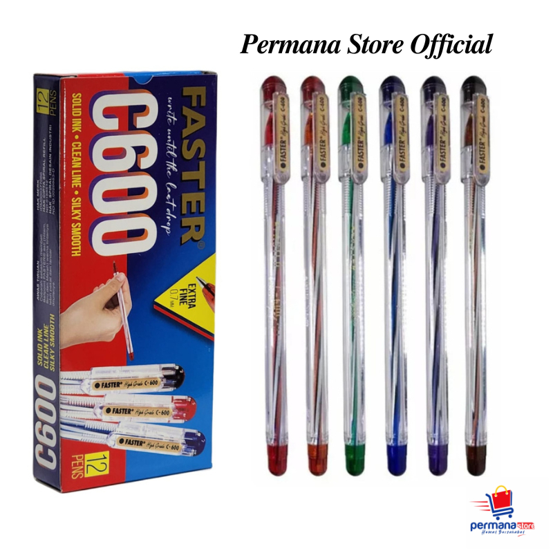 

Pulpen Faster C600 ( PACK )