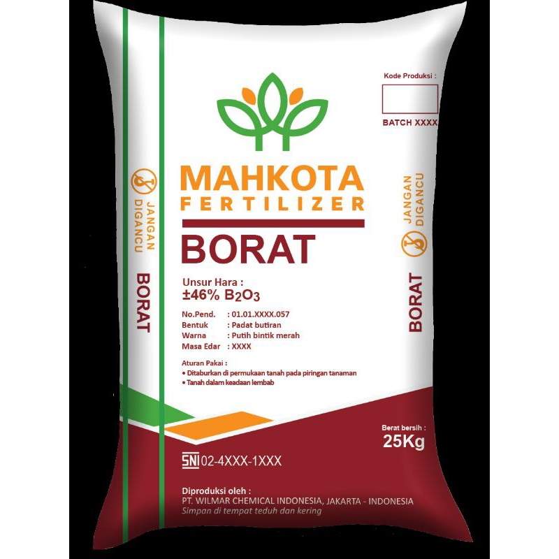 Mahkota Borat 25kg