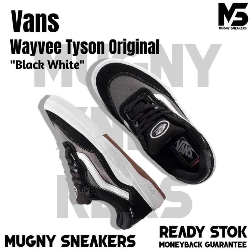 Vans Original Wayvee Skate Black White BNIB