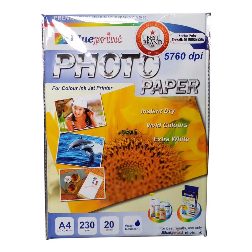

Blueprint Glossy Photo Paper A4 - 230 GSM