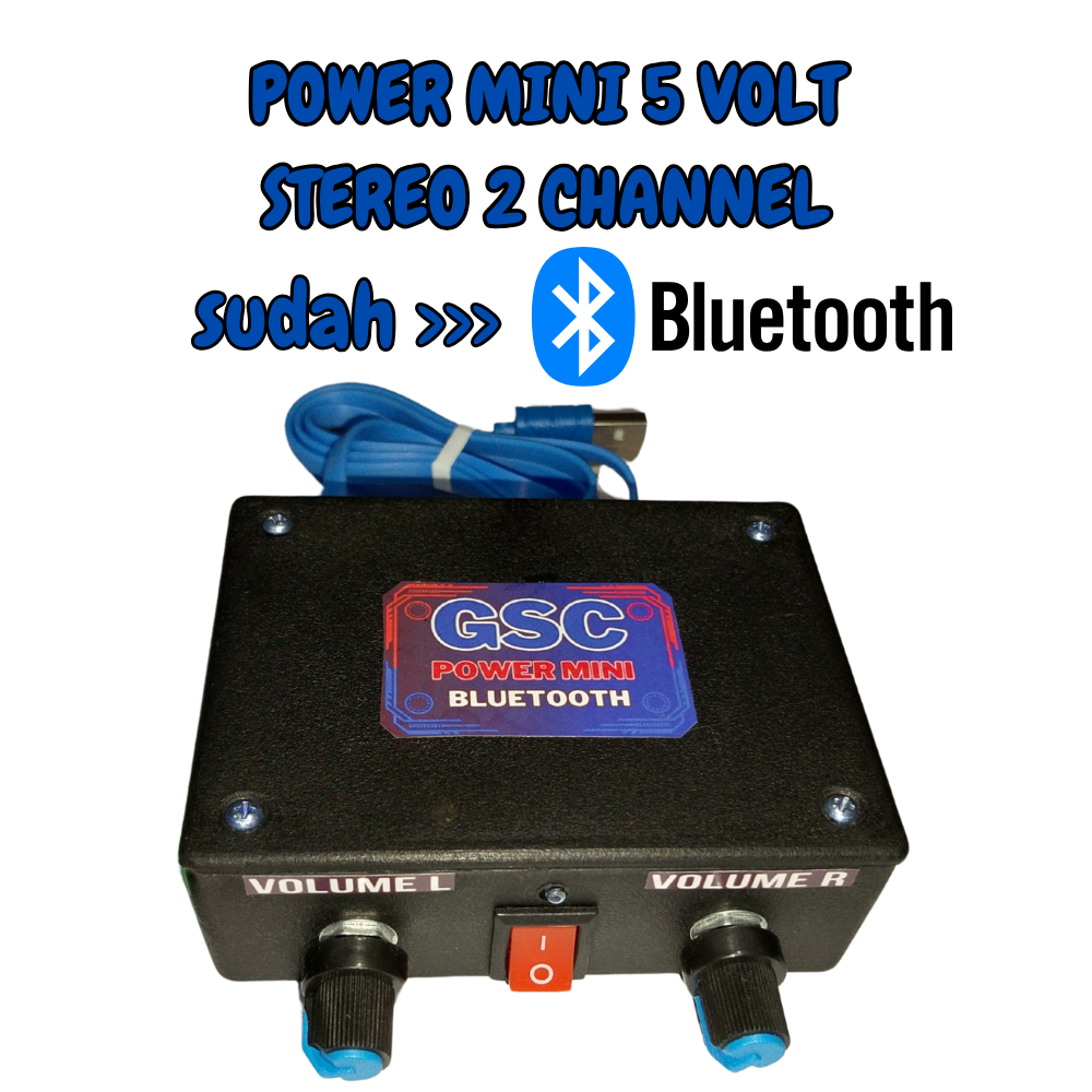 Power amplifier bluetooth murah cocok untuk sound miniatur atau sound kamaran