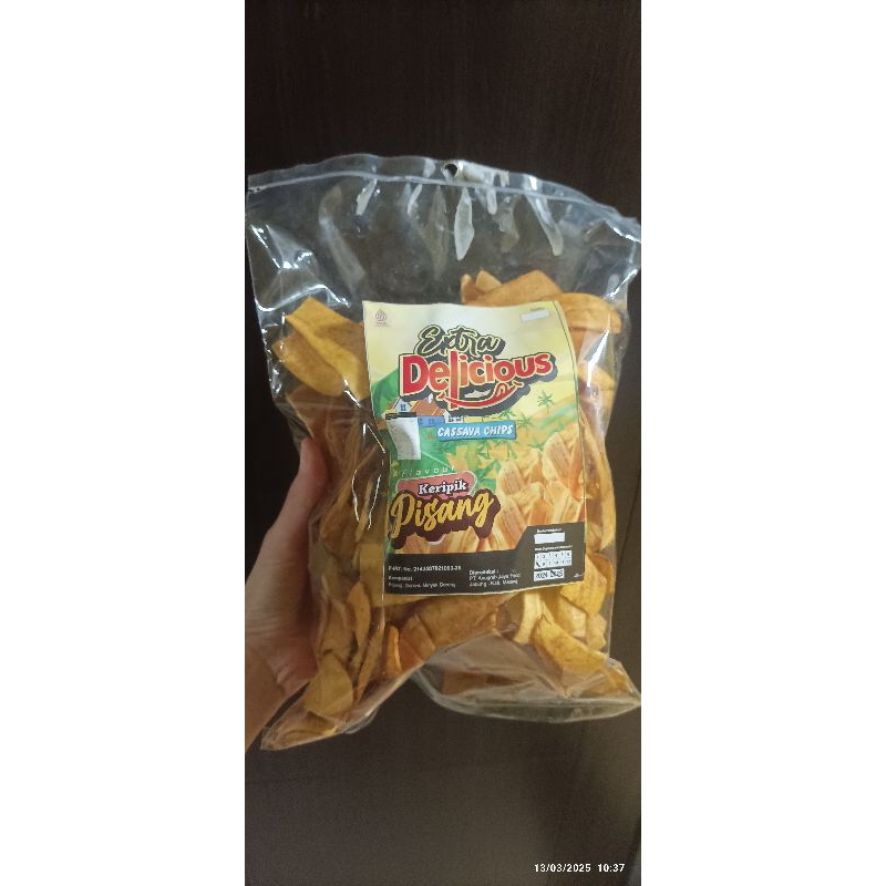 

keripik pisang Extra delicious