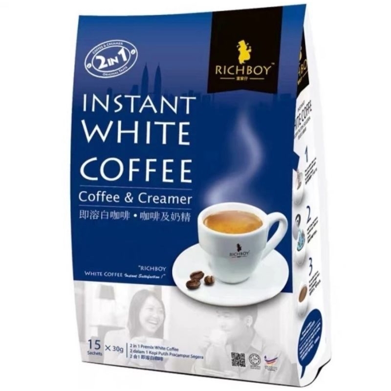 

Richboy 2in1 White Coffee Creamer 450g 15s