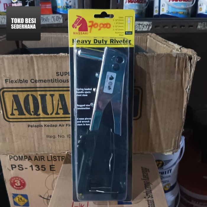 Tang Rivet / Heavy Duty Riveter MASSAKI
