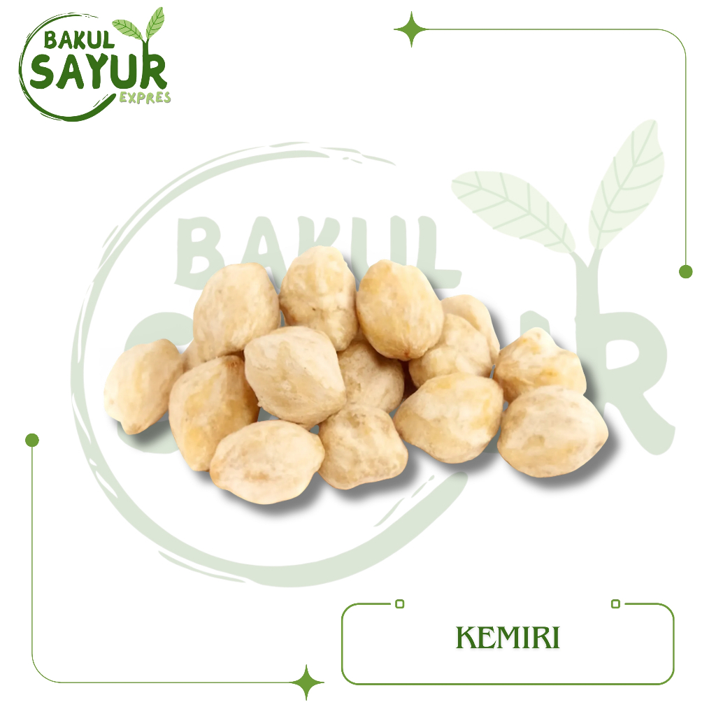 

Kemiri Bulat 100gr | Bakul Sayur Expres