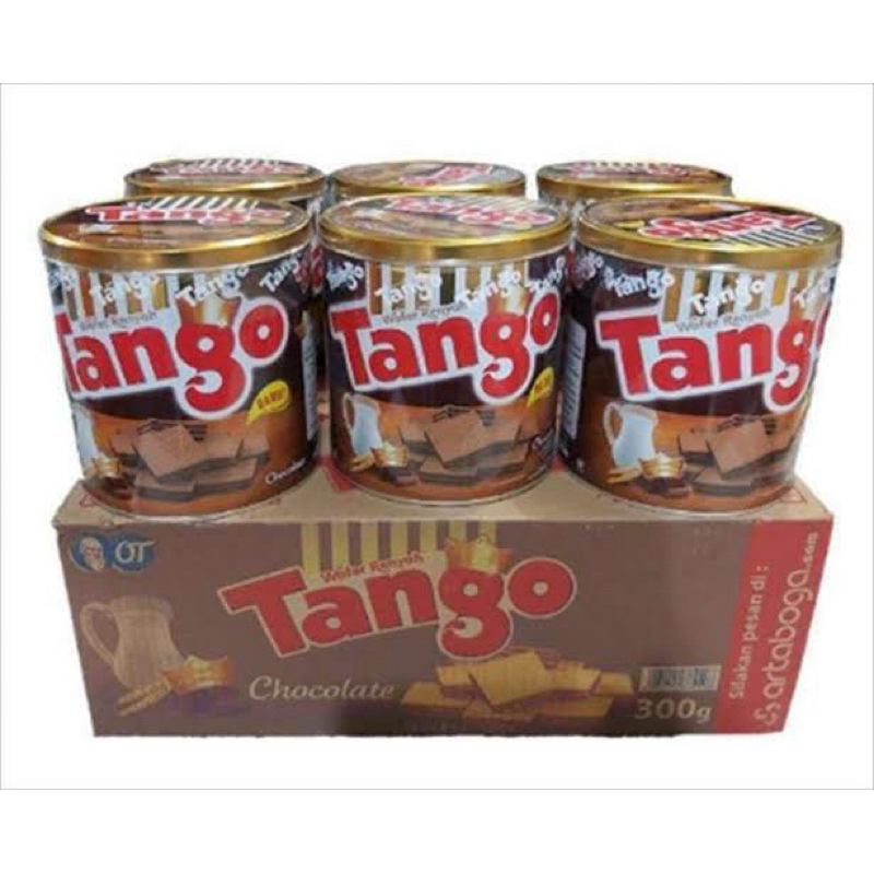 

Tango Wafer Renyah Cokelat Ecer (Kaleng) 240 gram