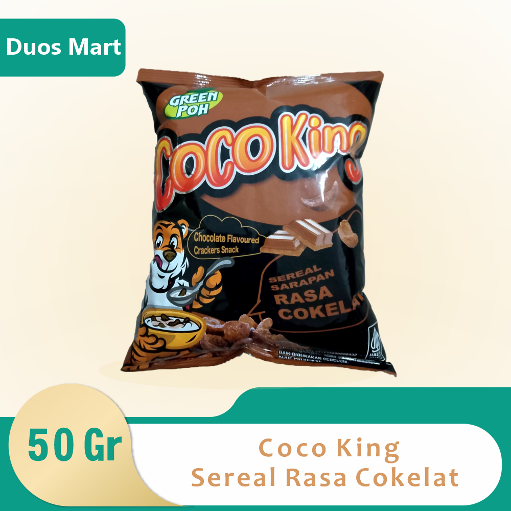

Coco King Makanan Ringan Sereal Rasa Coklat 50 G