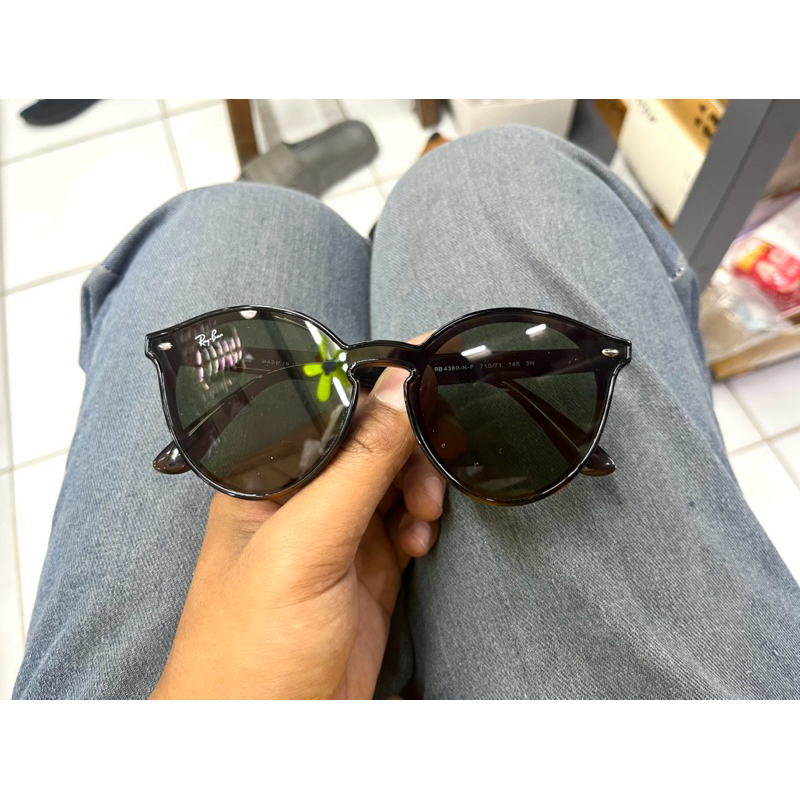 KACAMATA RAYBAN ROUND 2180 HITAM GOOSY LENSA HITAM second pri