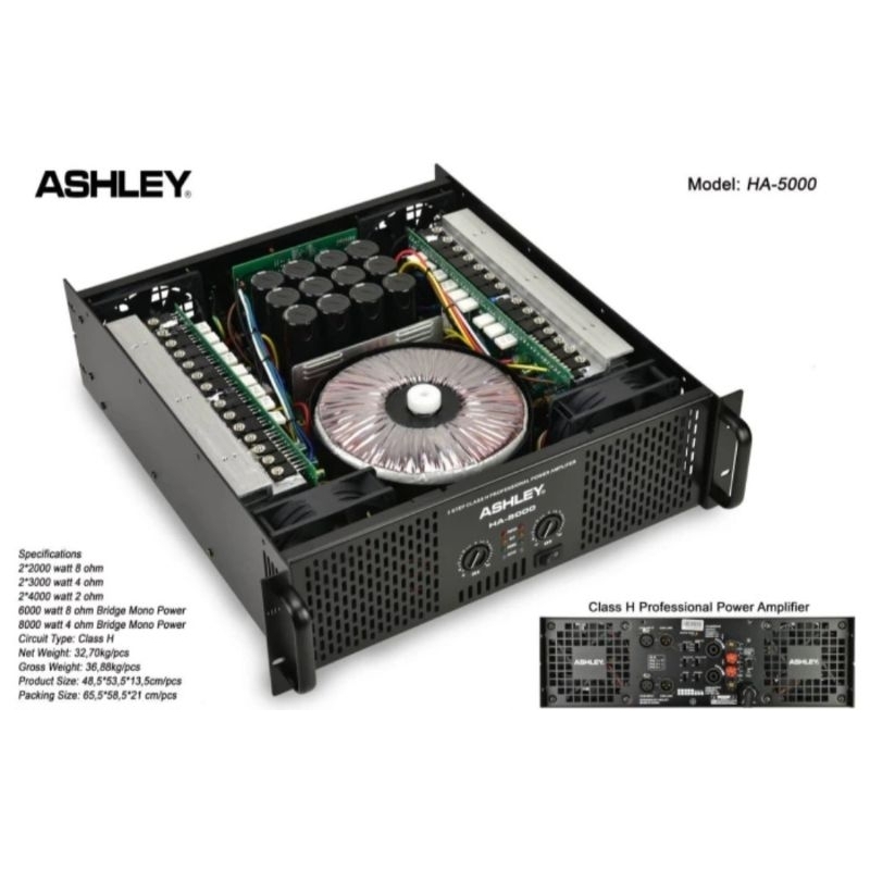 Power Ashley HA 5000 Class H Original