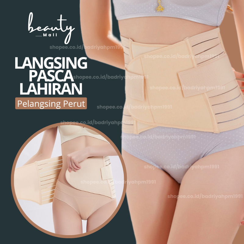Korset Melahirkan Pelangsing Perut Ibu Hamil Pembakar Lemak Perut Bergelambir Korset Pengecil Perut 