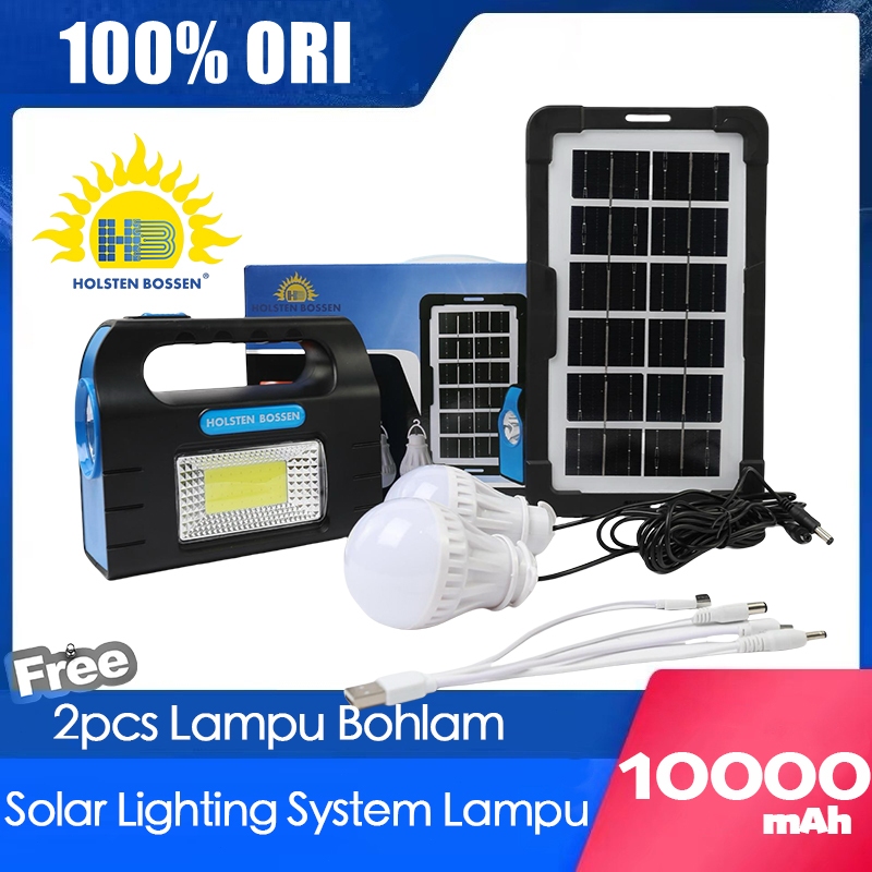 Solar Light Lampu Panel Surya Solar Lighting System Lampu Emergency Tenaga Matahari Panel Surya Mult