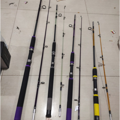 Joran Pancing Xenon Ultra Transparent Drat 150 cm Fiber Solid - Kuning, 150cm