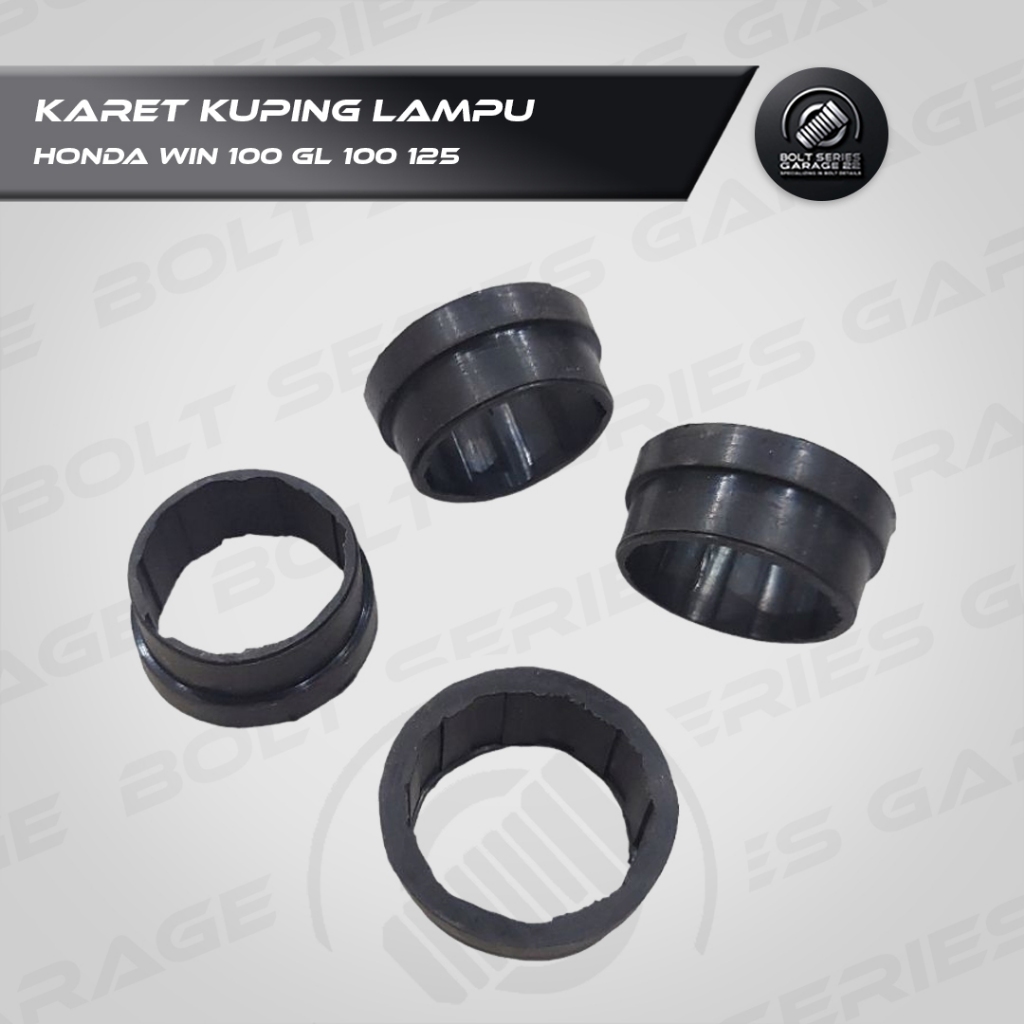 Karet Kuping Lampu Set Win 100 GL 100 125 CB 100