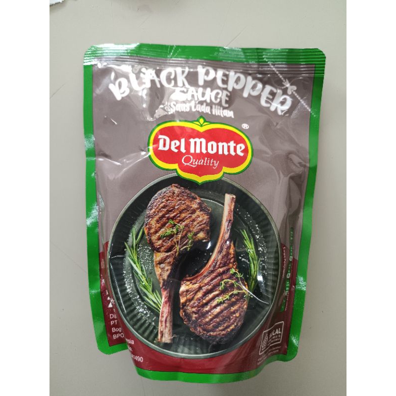

SAUS BLACK PEPPER/SAUS LADA HITAM 250GRAM