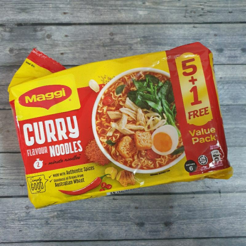 

Maggi Mee Curry Noodles Singapore