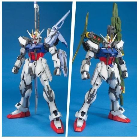 BANDAI Plamo MG Strike Gundam Launcher / Sword
