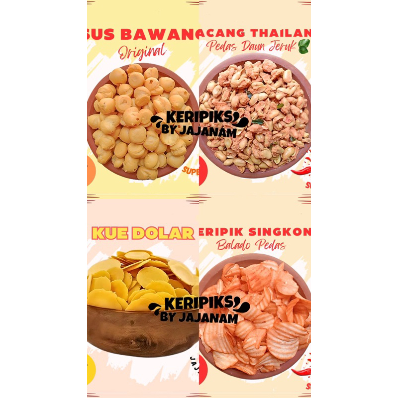 

Kacang Thailand 250gr Pedas Manis