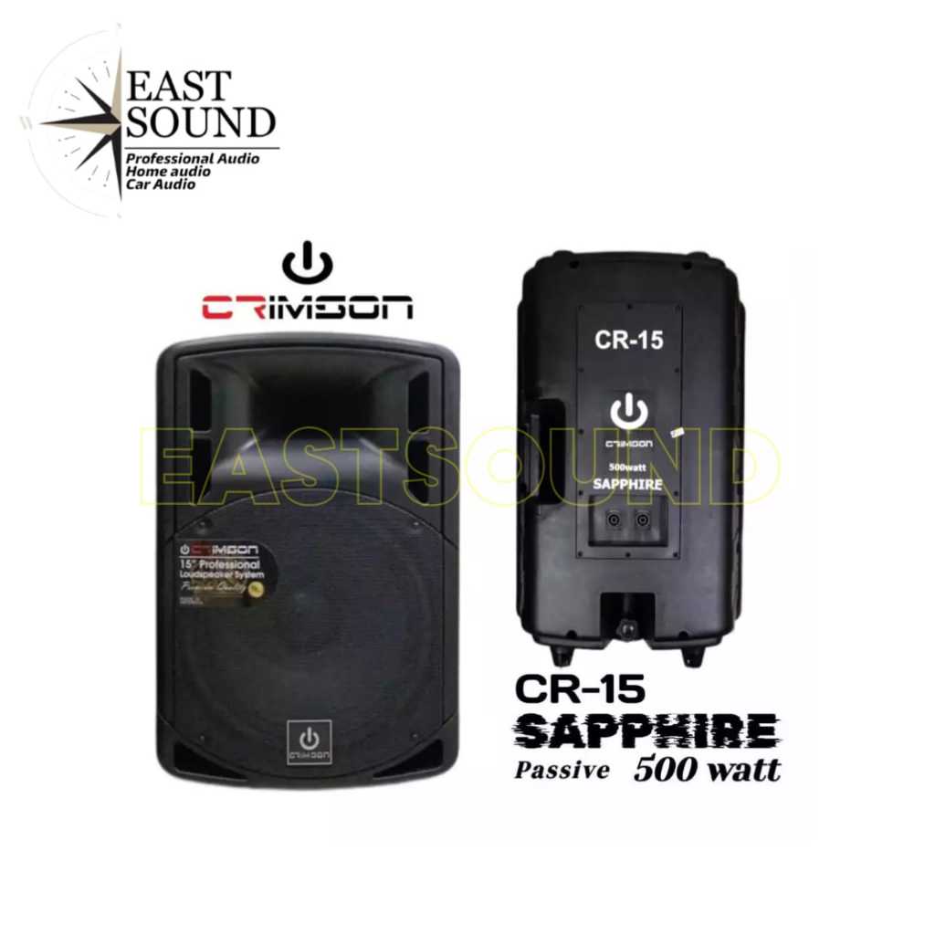 SPEAKER PASIF 15 INCH CR 15 PASIF SAPPHIRE 500WATT