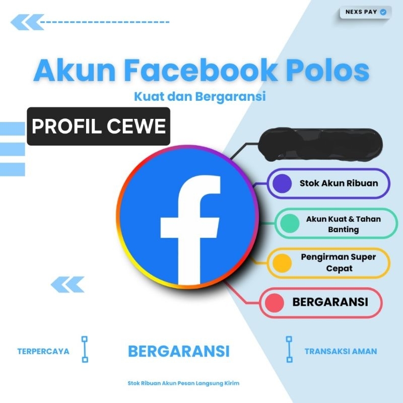 AKUN FB KUAT BERGARANSI
