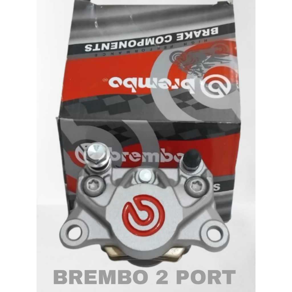 KALIPER BREMBO 2P 2 PISTON 100% ORI THAILAND