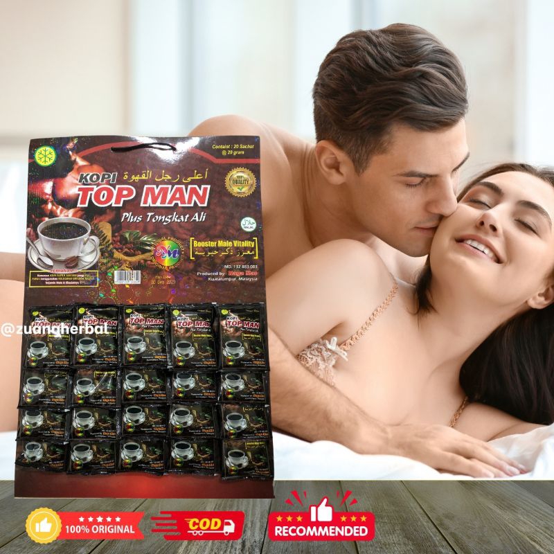 

Kopi Top Man plus Tongkat Ali Papan Isi 20 Sachet