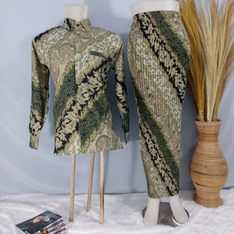 SM Kemeja Batik | Kemeja Batik Body Fit | Batik Set | Batik Couple | Kemeja Batik Lengan Panjang | R