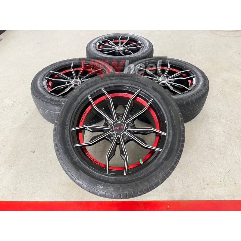 Velg Bekas BRAVE R17 Ban Achilles 225 55 R17 For Innova Camry Accord HR-V