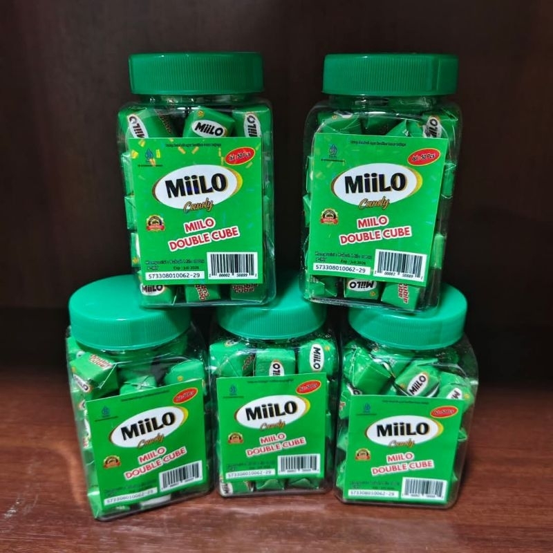 

Milo candy cube 1 botol isi 50pcs