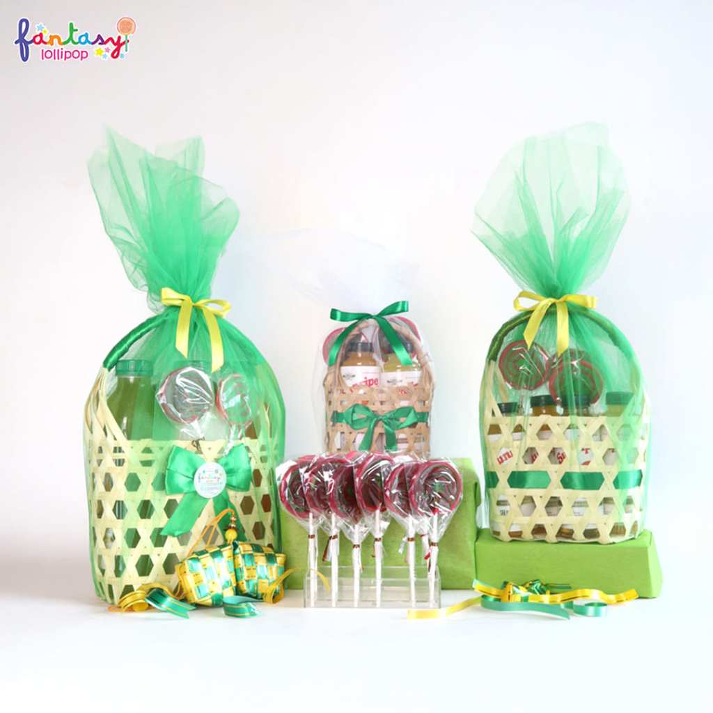 

Hampers Idul Fitri Ramadhan dan Lebaran - Parsel Juice dan Lollipop