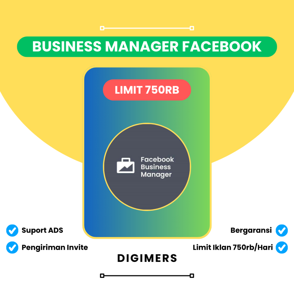 Facebook Business Manager Limit Real 750 Ribu/Hari |akun fb ads | facebook ads | fb iklan bergaransi