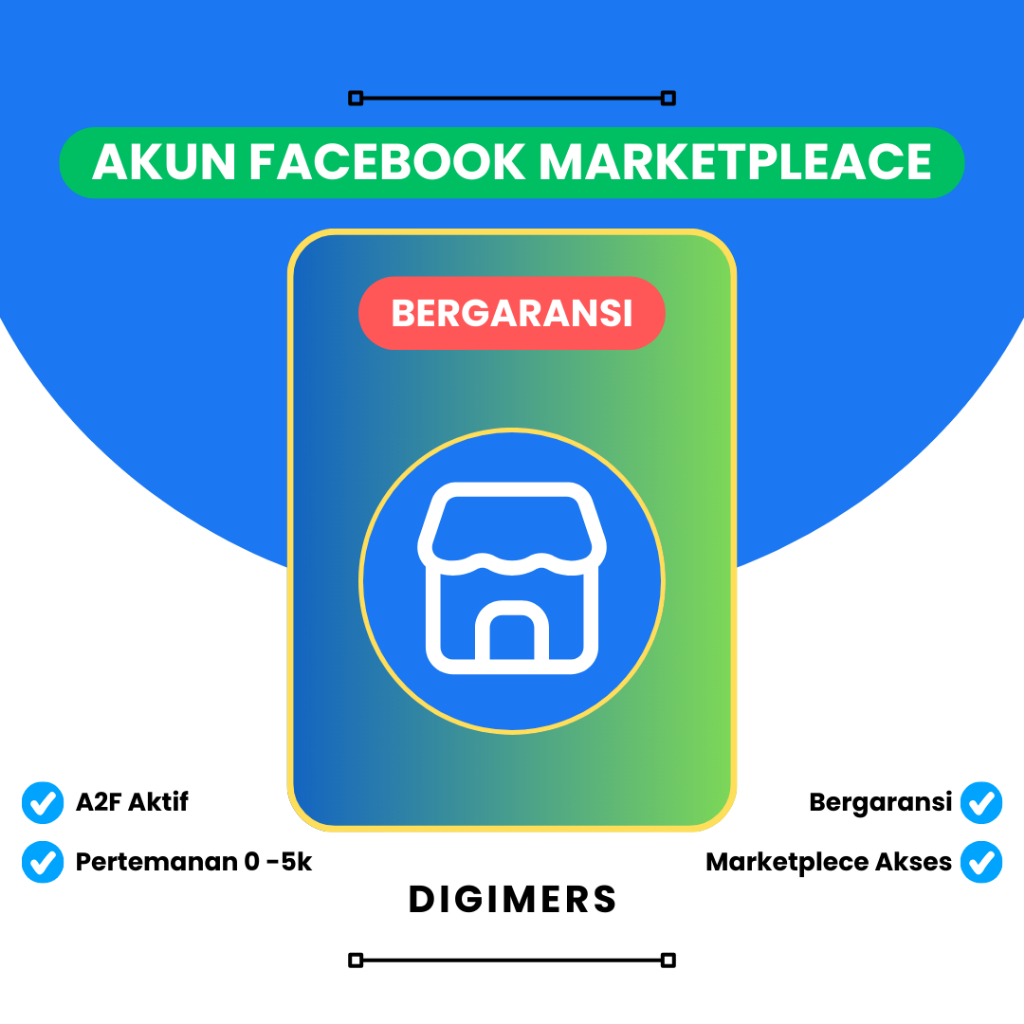 Akun facebook marketpleace teman ribuan |akun fb |akun fb lama |akun facebok lama BERGARANSI