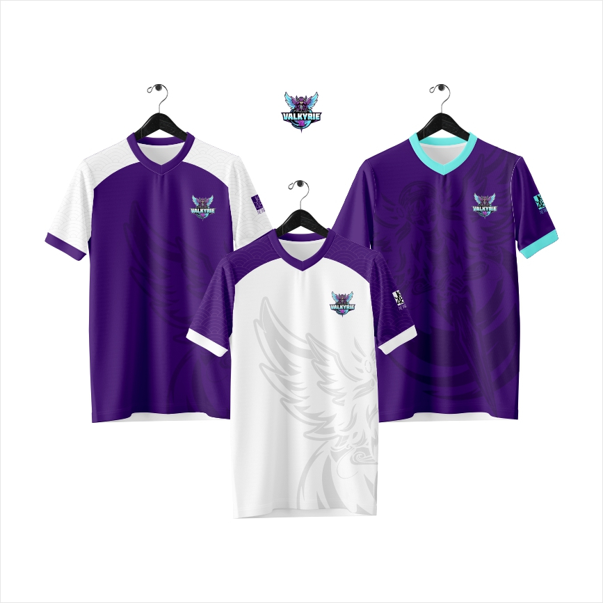 CELIBOYSTORE-JERSEY GAMING VALKYRIE jkt48 BISA PAKAI NAMA SENDIRI
