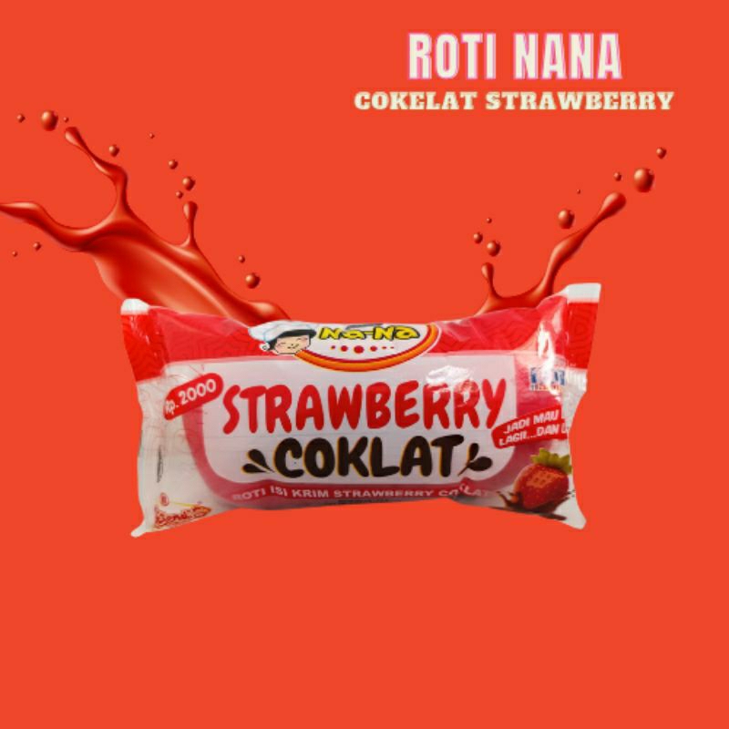 

Roti Nana ~ Rasa cokelat Strawberry