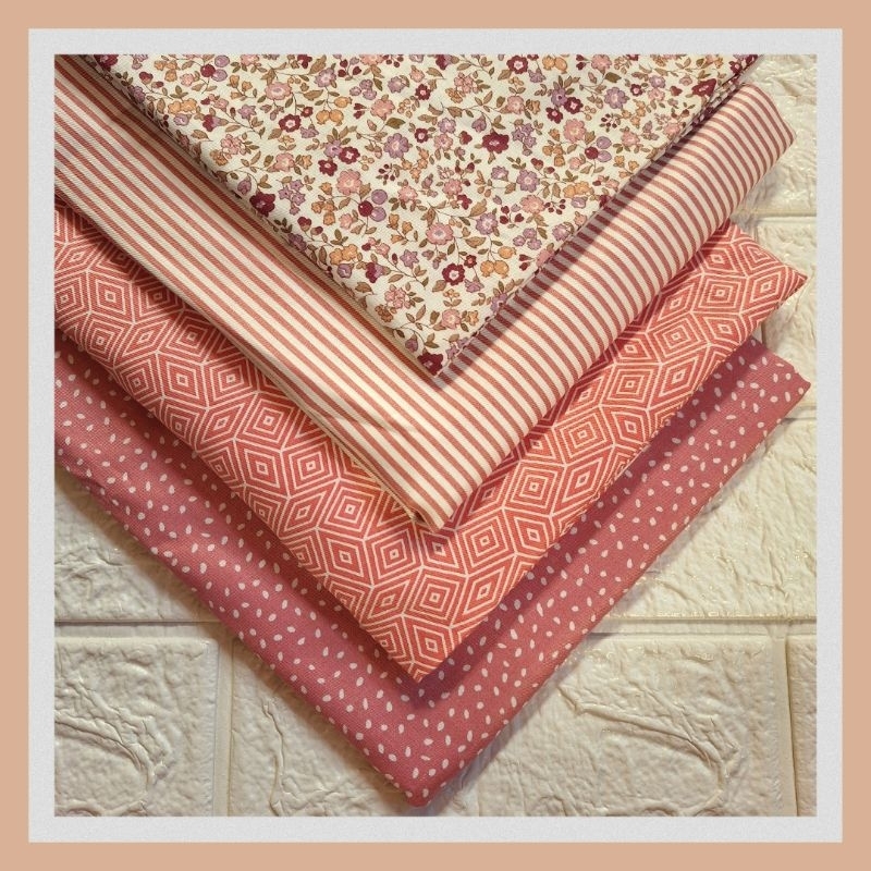 1 Set Kain Perca Katun Japan Design Tokai Senko original