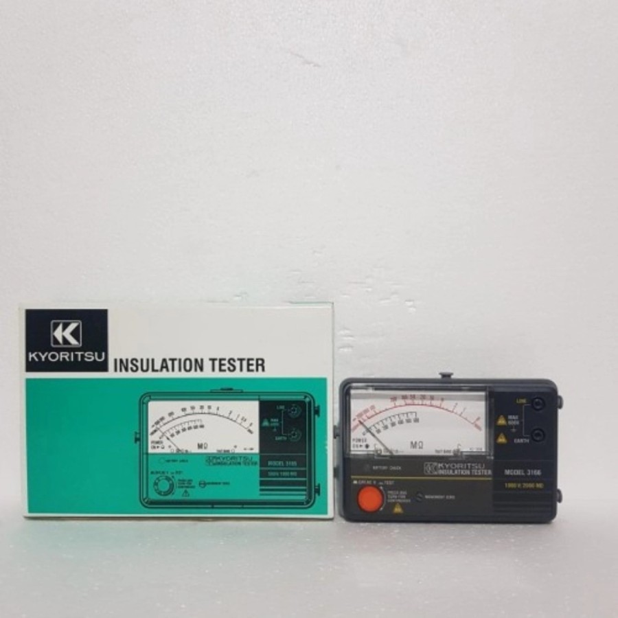 Analog Insulation Tester / Megger Kyoritsu 3165 Ori