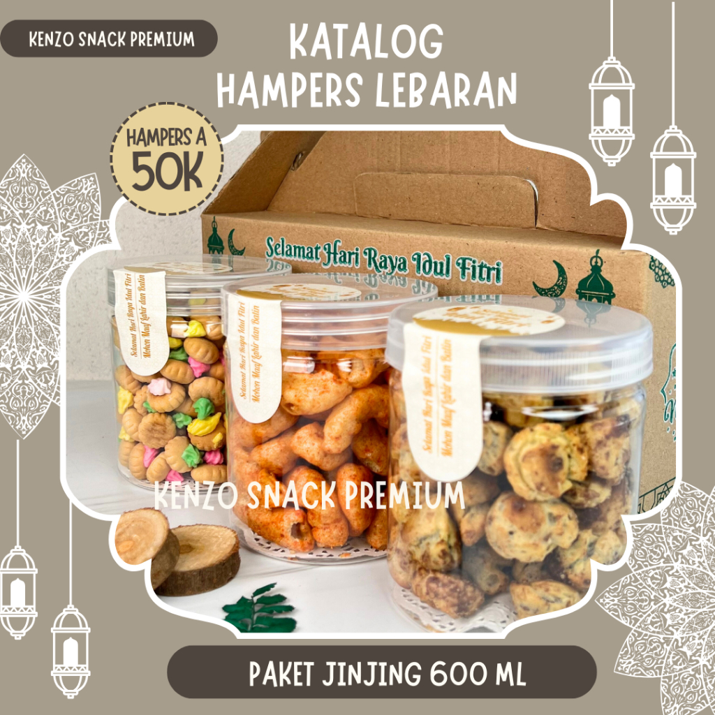 

Hampers Lebaran Murah Hampers Snack Makanan Ringan + Box 600 ML
