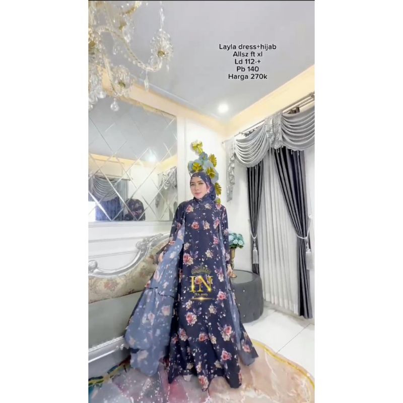 Layla Dress Plus Hijab