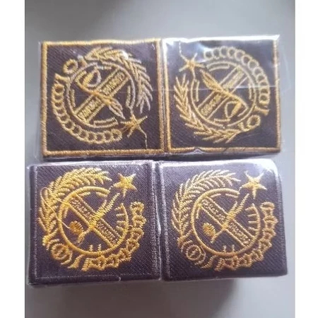 50 Biji Bet tunas saku bordir bedge tunas kelapa putra pramuka