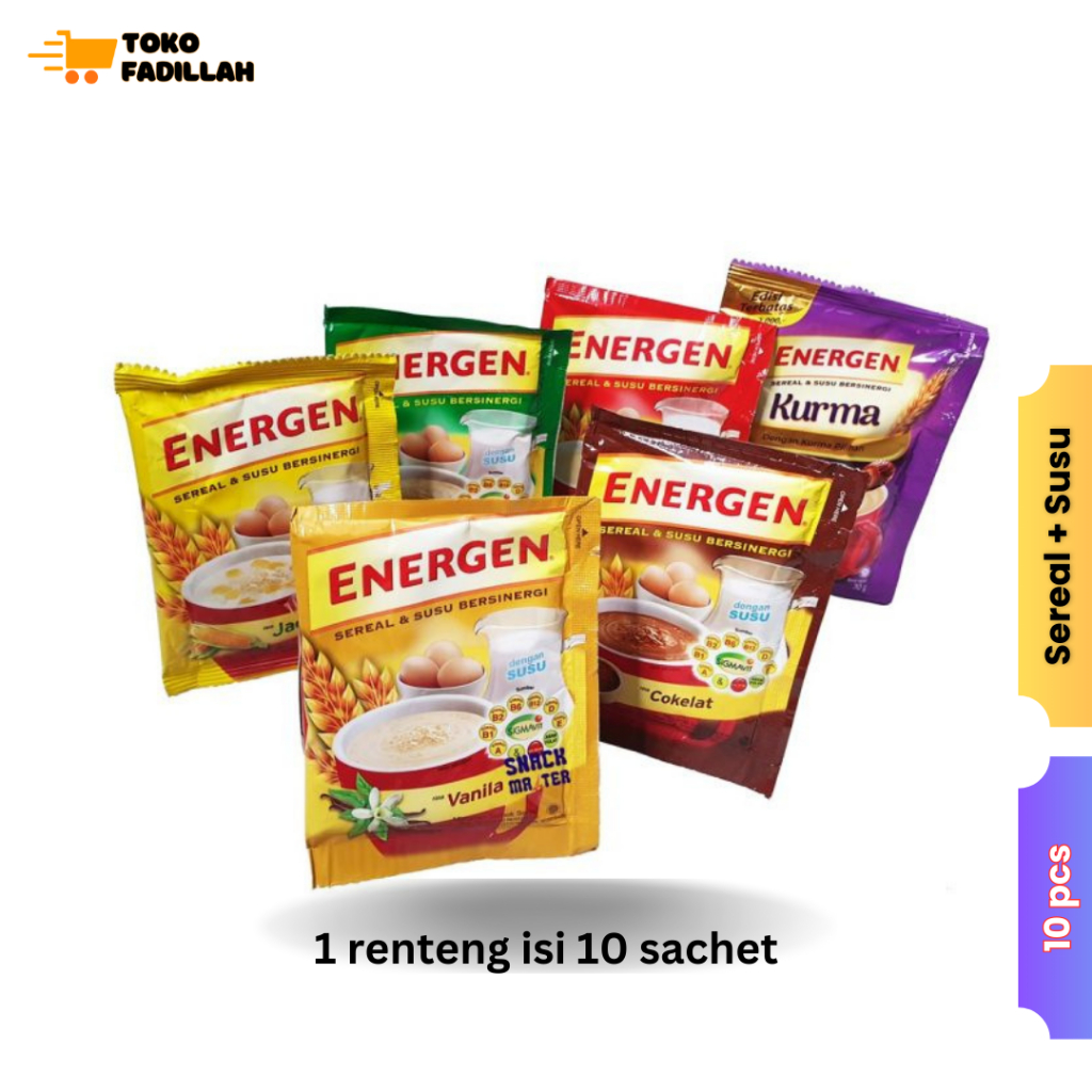 

Energen Sereal Renceng isi 10 Sachet
