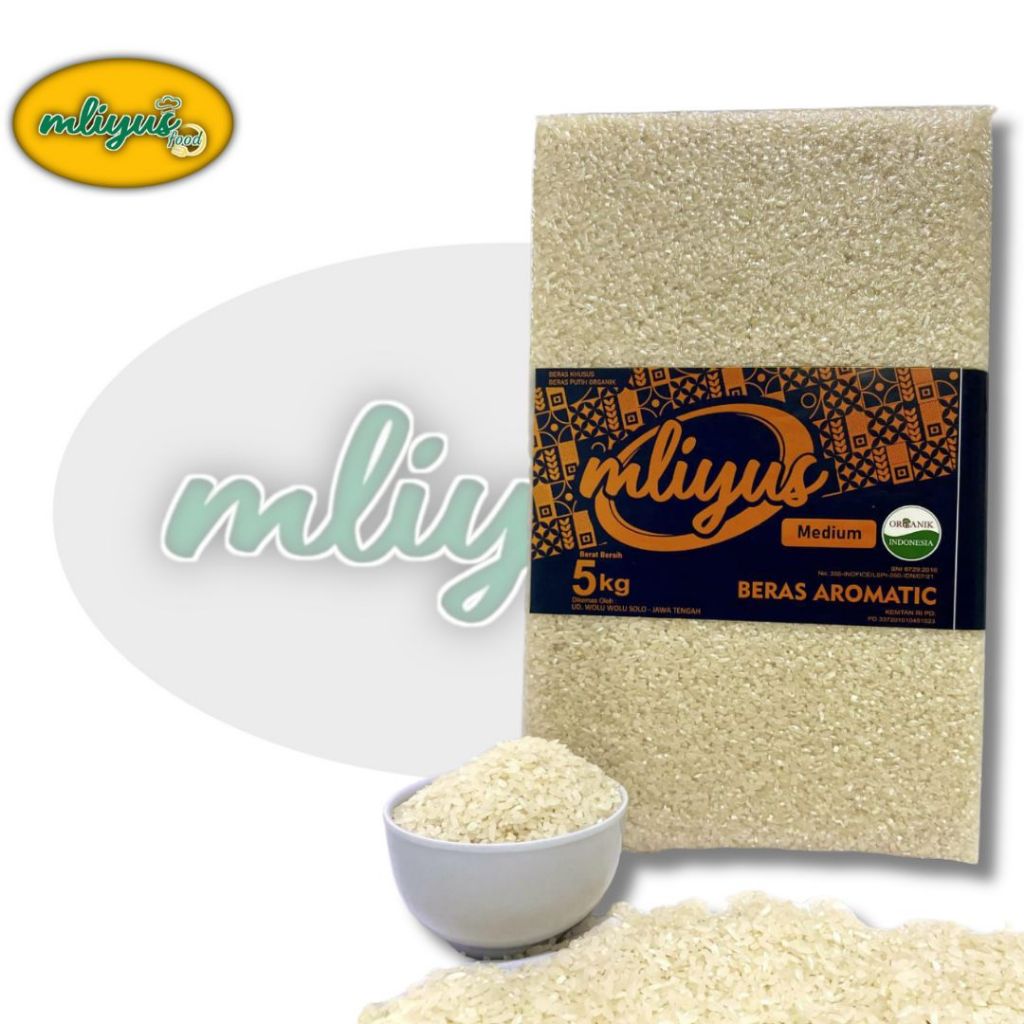 

Beras Organik Mliyus Aromatic Vakum 5 Kg