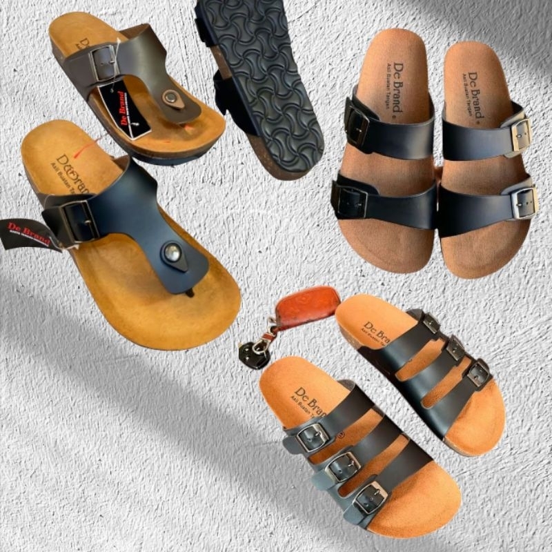 DE BRAND SANDAL CASUAL PRIA ORIGINAL SANDAL PUYUH  GASPER LAKI LAKI TERLARIS