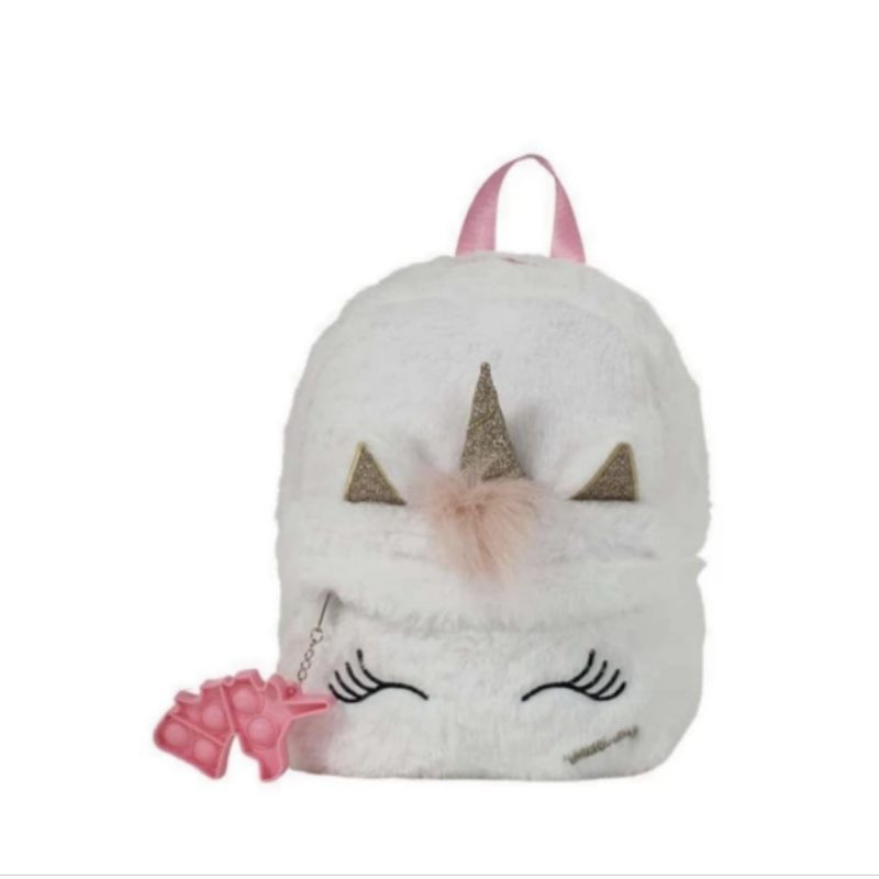 Tas Ransel Skechers Unicorn Fluffy Twinkle Toes Mini Backpack