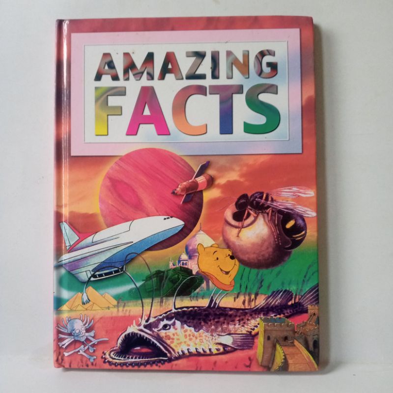 Buku cerita anak amazing facts Hard cover