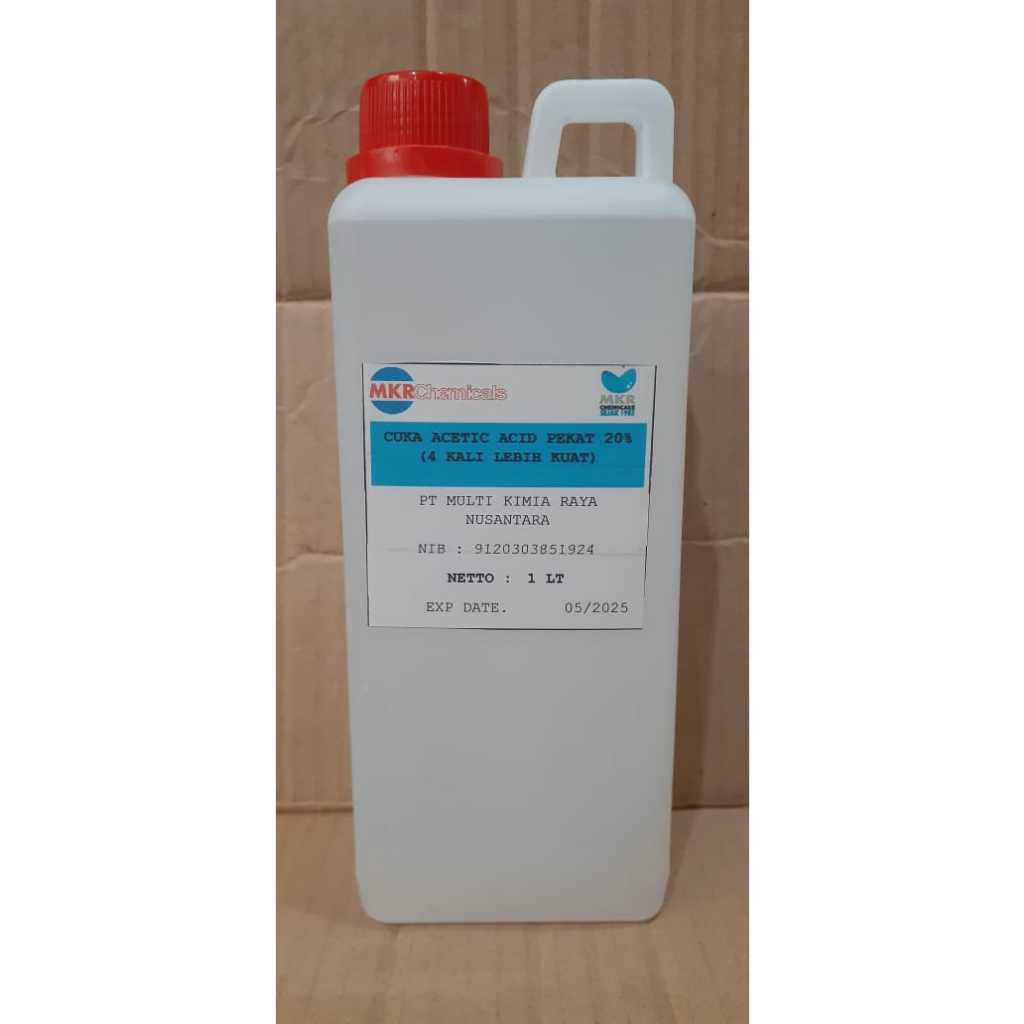 

CUKA MAKAN / CUKA PEMBERSIH 20% - 1LT