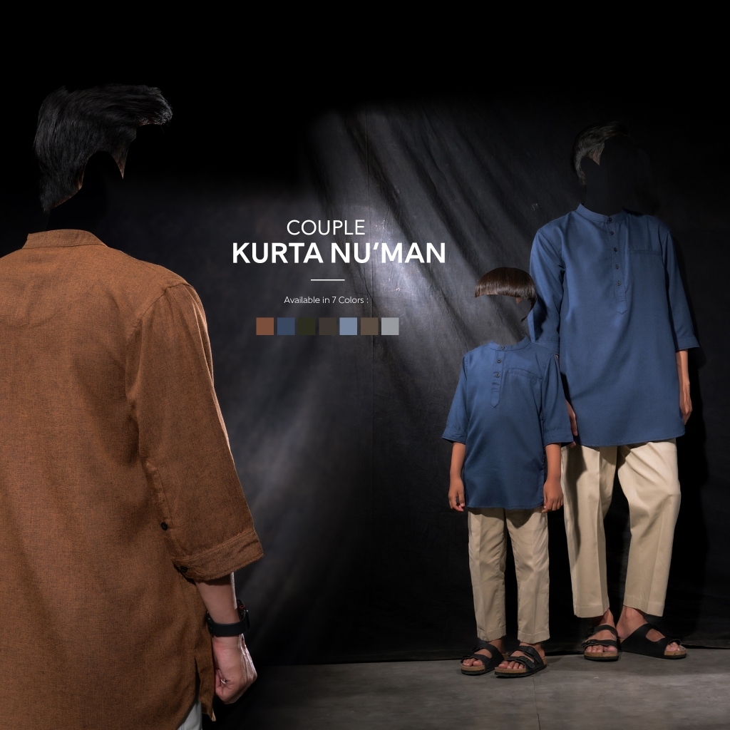 Kurta Nu’man Couple ( kids and dad ) MOSLEM EPIC