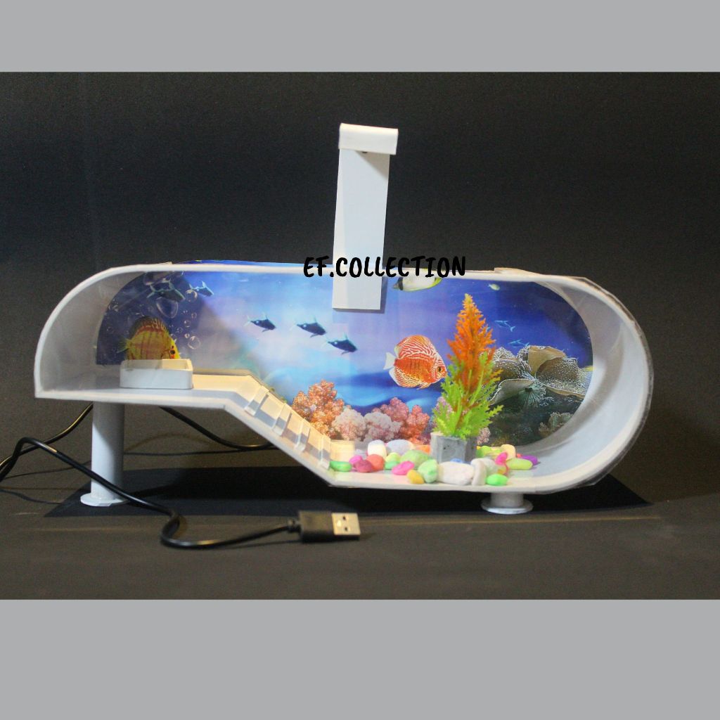 Akuarium Kura Kura /Akuarium Ikan Hias Kecil/Akuarium Mini